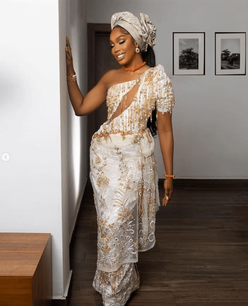 Osas Ighodaro, Sharon Ooja, Adunni Ade, and others battle for best dressed at Indima Okojie's wedding (photos)