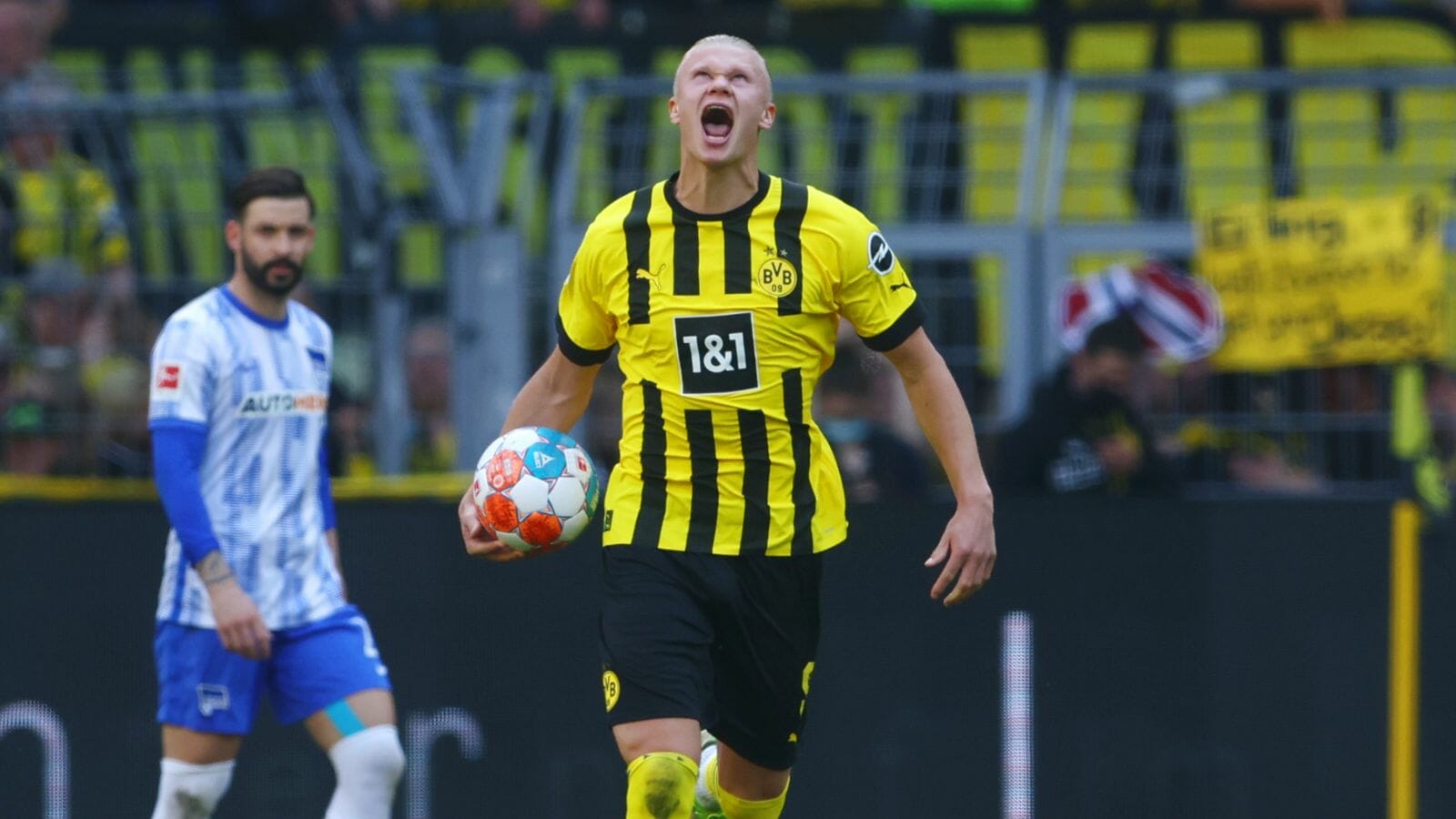 Man City-bound Erling Haaland scores in final match for Borussia Dortmund
