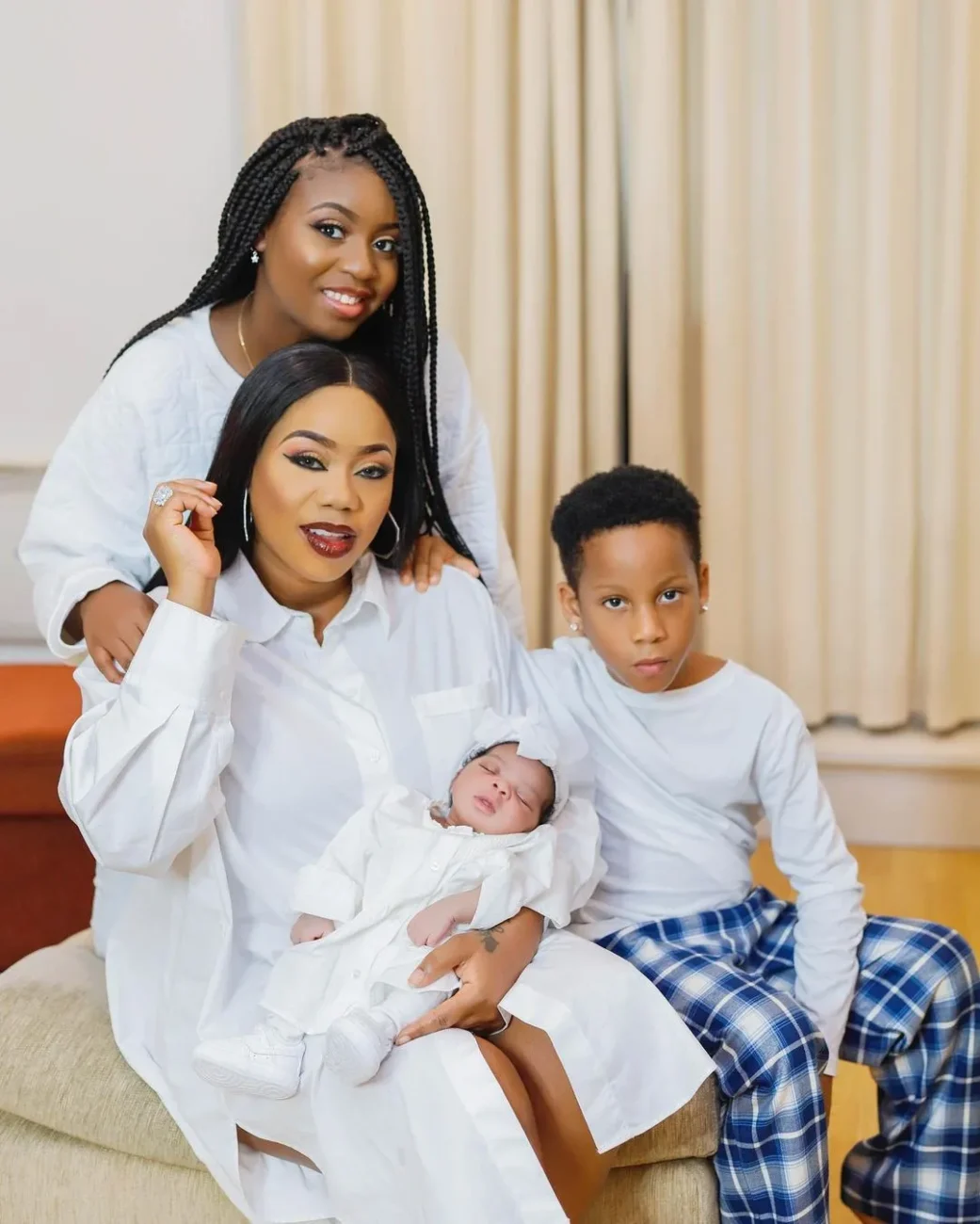 Toyin Lawani opens up on having kids for three different men