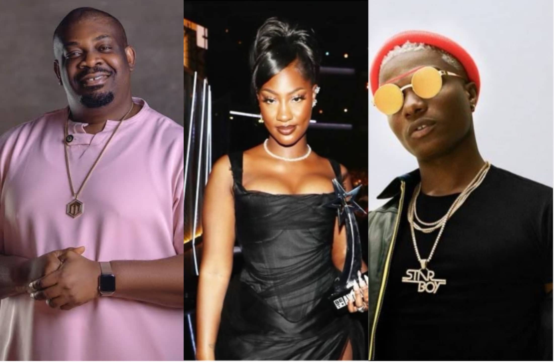 Don Jazzy reacts to Tems and Wizkid's win at BET Awards