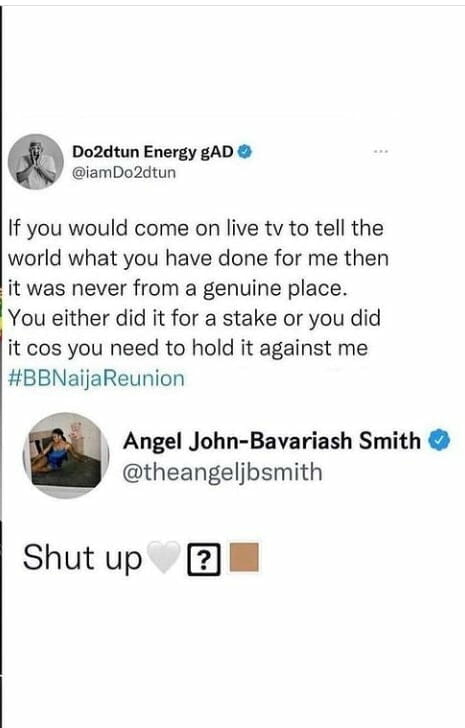 Angel Smith slams Dotun
