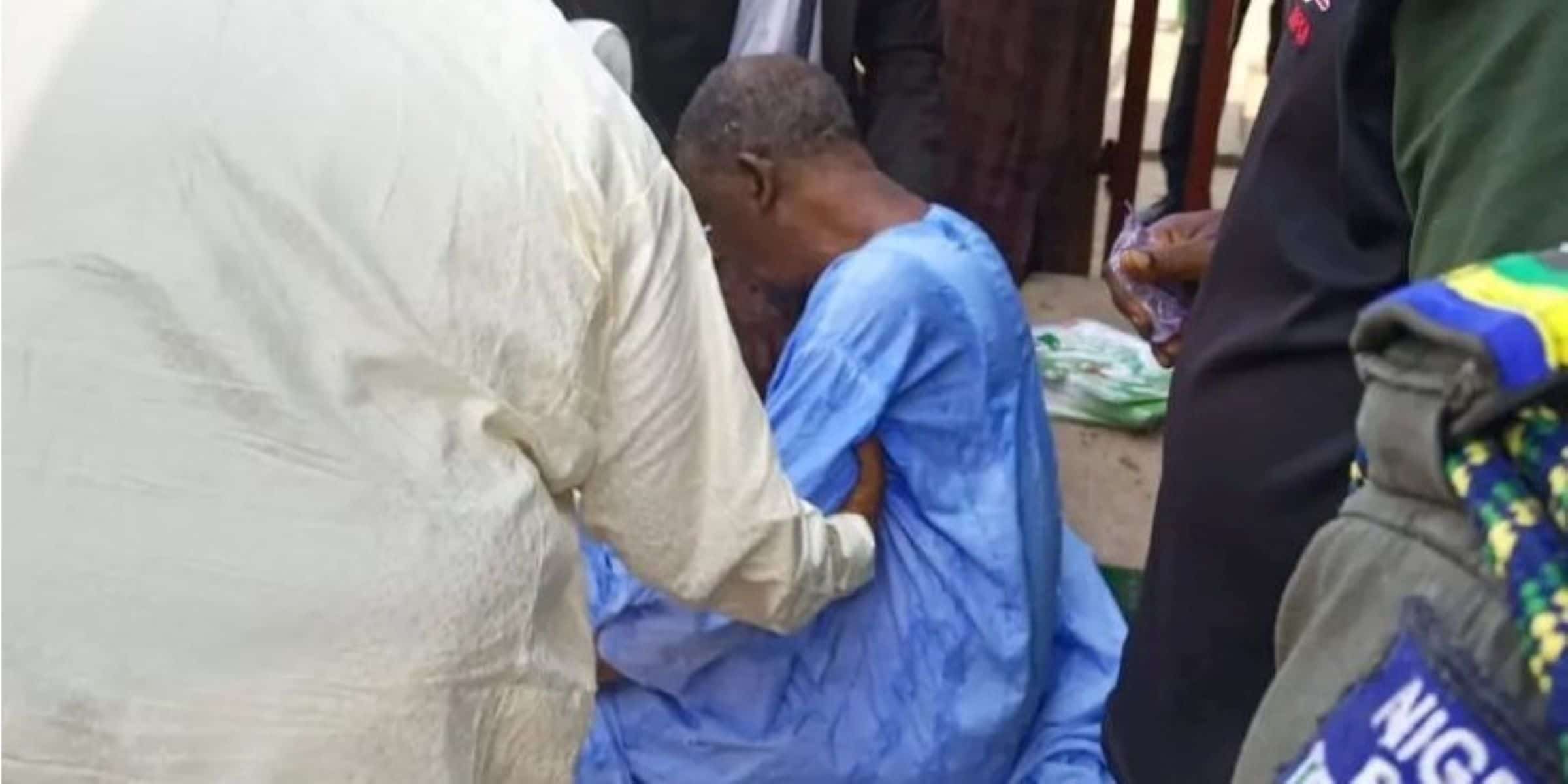 Atiku's supporter collapsed