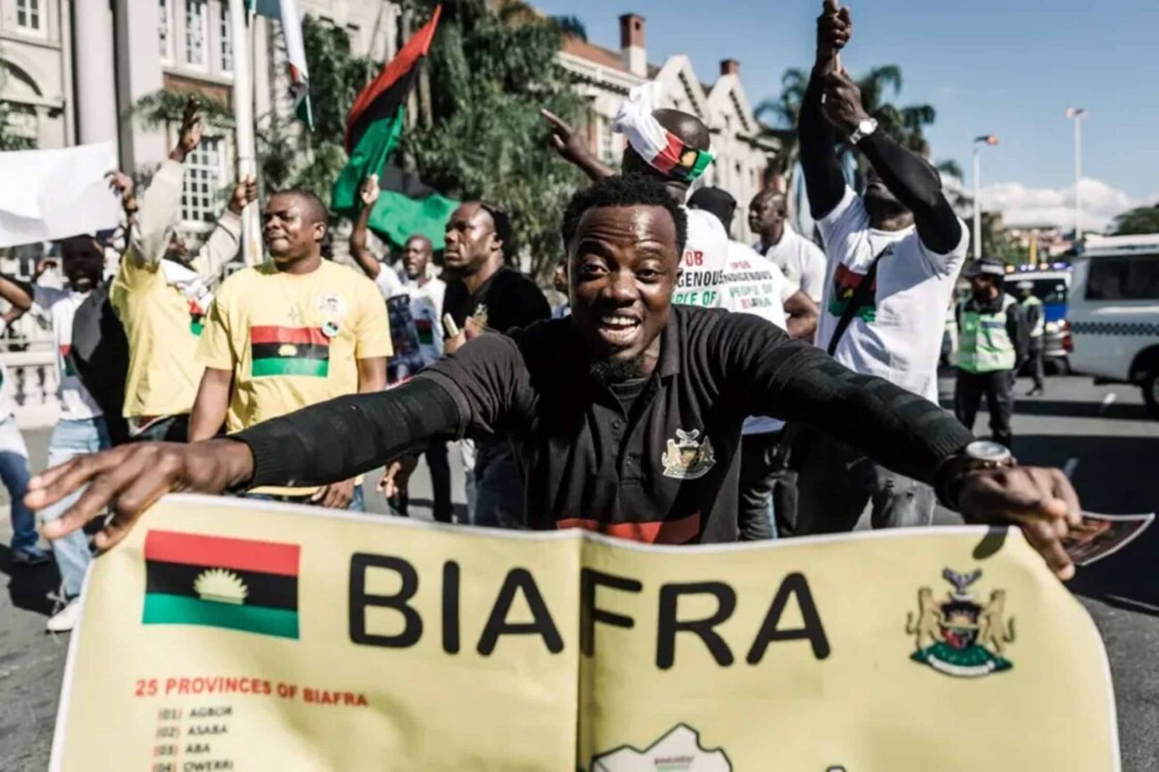 IPOB calling for the recognition of Biafra