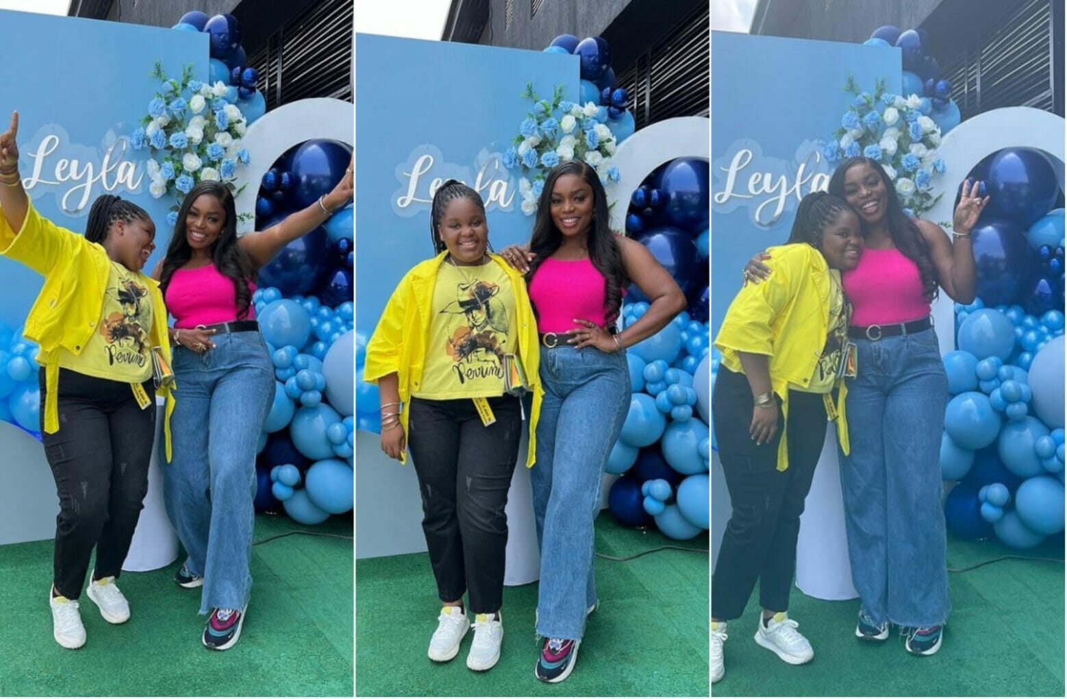 Bisola Aiyeola's daughter is 13