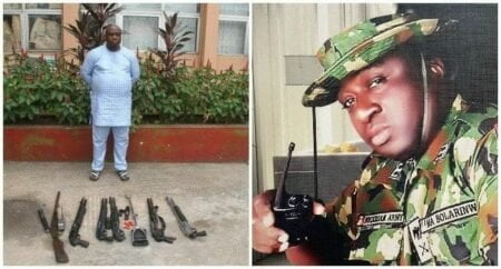 Bolarinwa Abiodun fake army general