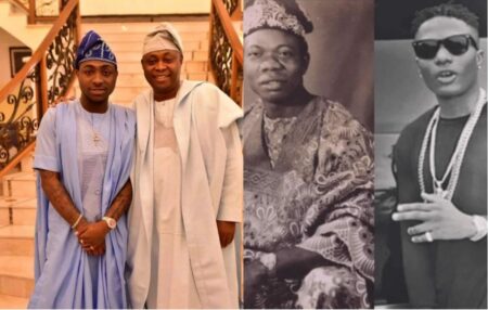 Nigerian celebrities and their look-alike fathers