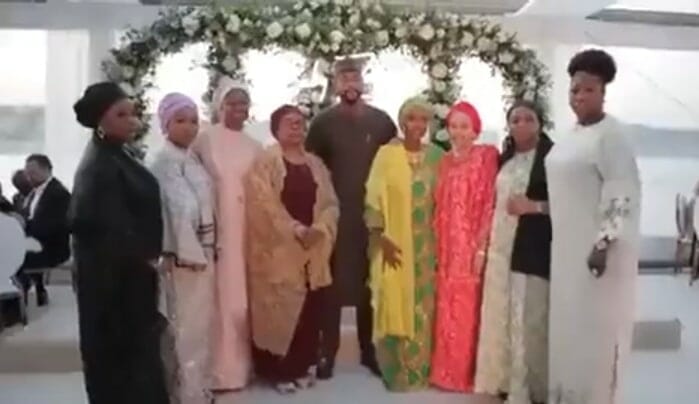 Hanan Buhari's son's naming ceremony