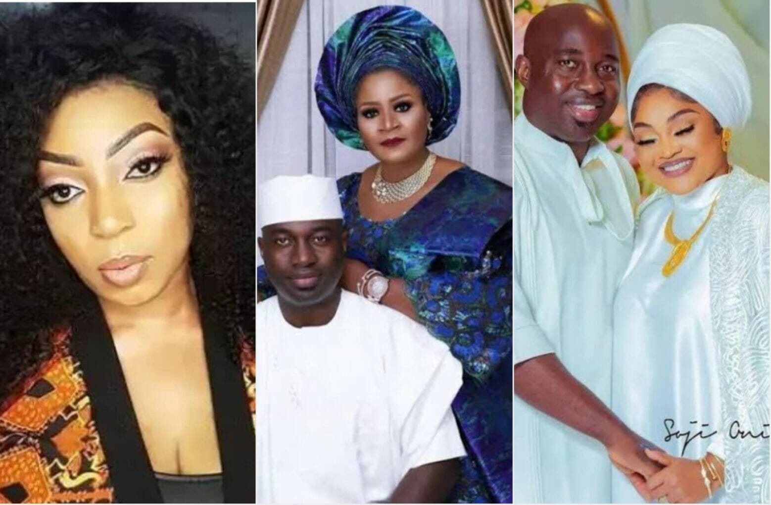 Larrit tells Mercy Aigbe to apologise to first wife