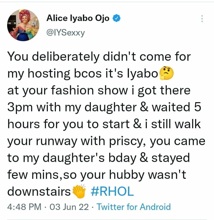 Iyabo Ojo slams Laura Ikeji