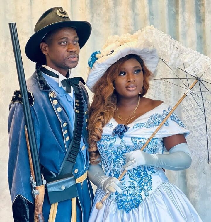 Lateef Adedimeji and Mo Bimpe stun in British royal outfit Kemi Filani blog » Naijabulletin