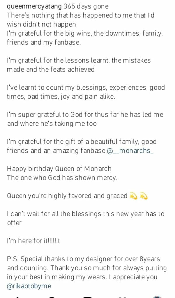 Queen Atang is 27