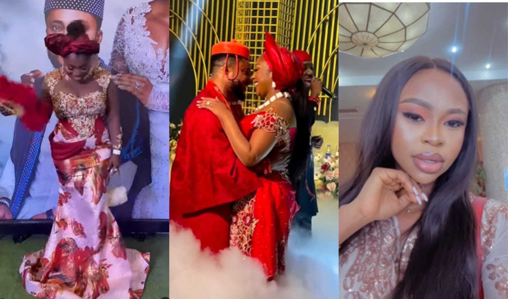 Reactions as Tim Godfrey's former singers storm his wedding (photos)