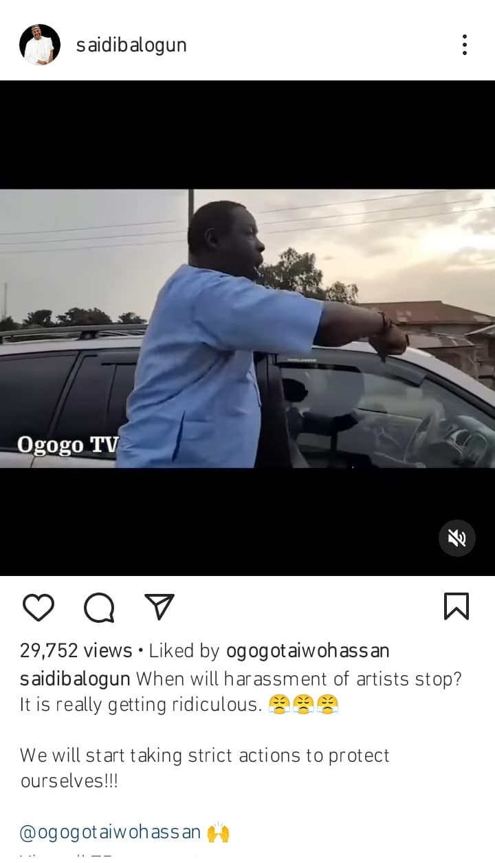 Saidi Balogun reacts as Taiwo Hassan fights dirty
