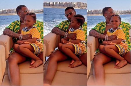 Wizkid vacations with son Zion