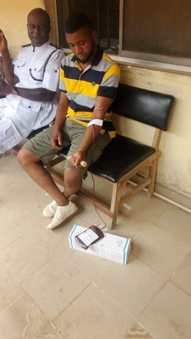 PHOTOS: Nigerians donate blood to Owo attack victims