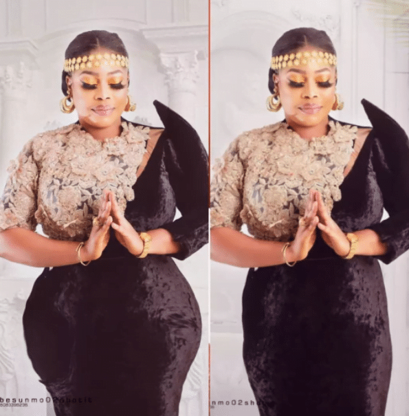 Bimbo Akinsanya's photographer gives her fake hips to stop her from undergoing surgery