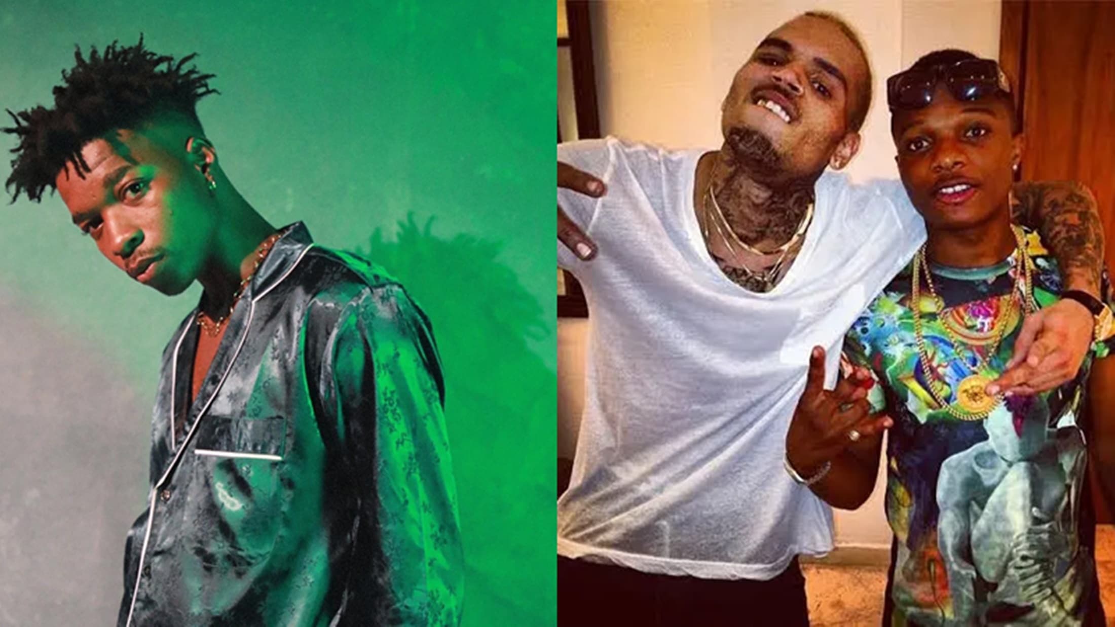 Magixx slams Wizkid’s song with Chris Brown