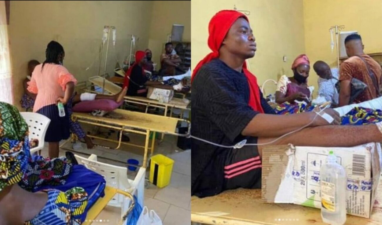 Ondo church victims forced to sleep on iron at ill-equipped Federal medical centre (photos)