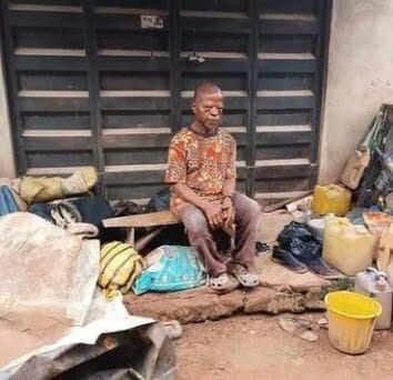 Kenneth Aguba homeless