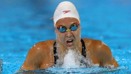 Canadian swimmer claims