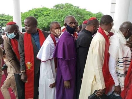 Christian clerics attend Shettima's unveiling