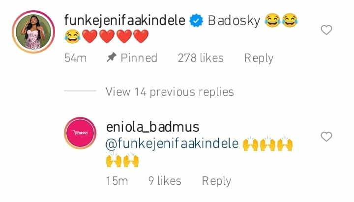 Eniola Badmus congratulates Funke Akindele
