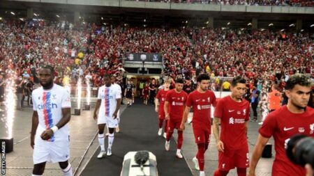 Liverpool beat Crystal Palace 2-0 in Singapore friendly