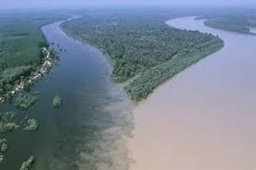 River Niger and Benue confluence