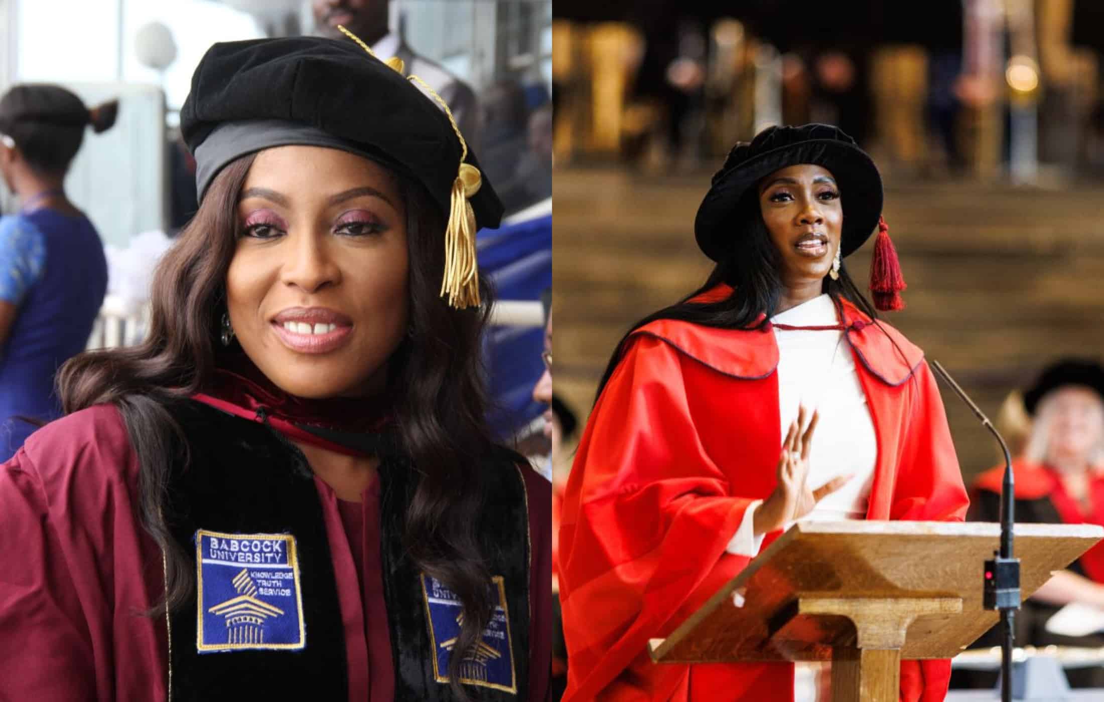 Nigerian Female Celebrities Who Have Been Awarded With Honorary Doctorate Degrees
