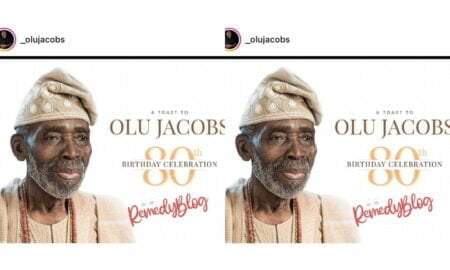 Olu Jacobs 80th birthday