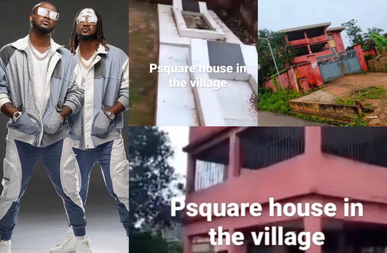 PSquare house in the village