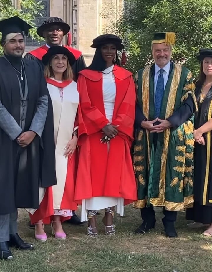 Tiwa Savage bags honorary degree