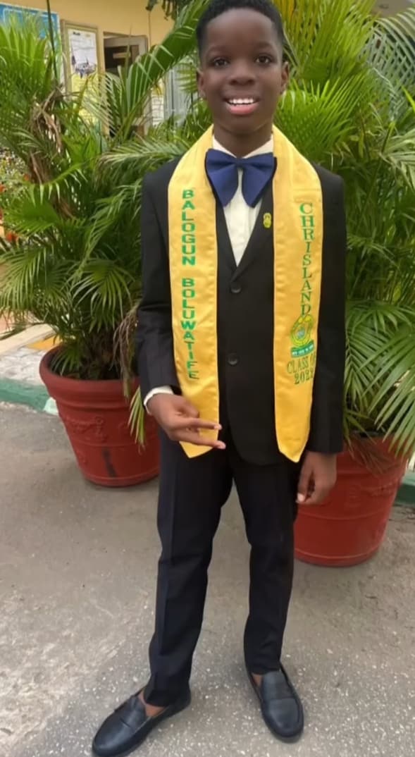 Boluwatife Balogun graduation