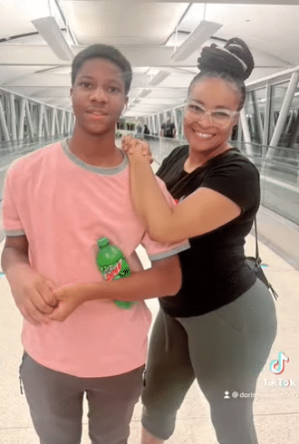  Fan prays over new video of Doris Simeon's son with ex-husband Daniel Ademinokan