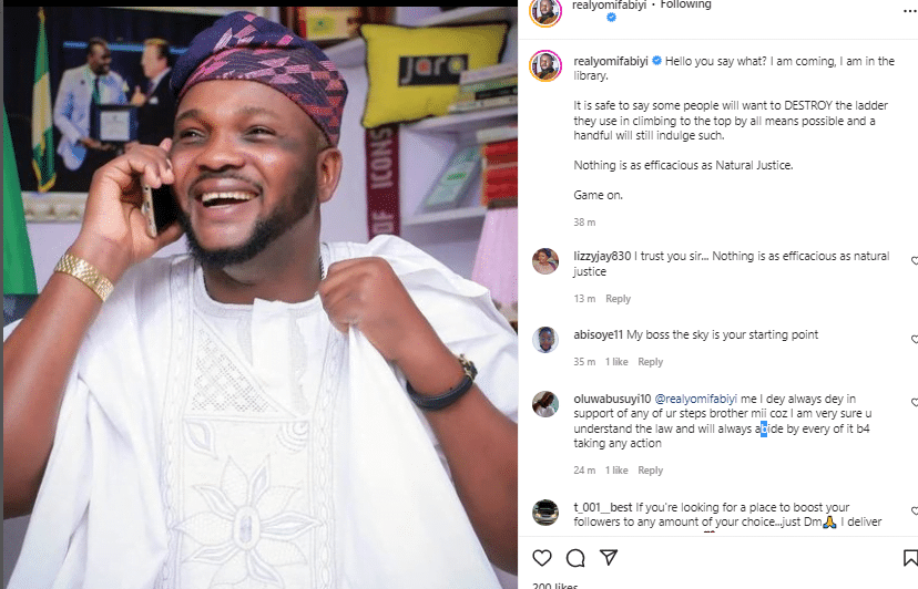 "You want to destroy the ladder that you climbed to the top" Yomi Fabiyi blasts Mo Bimpe