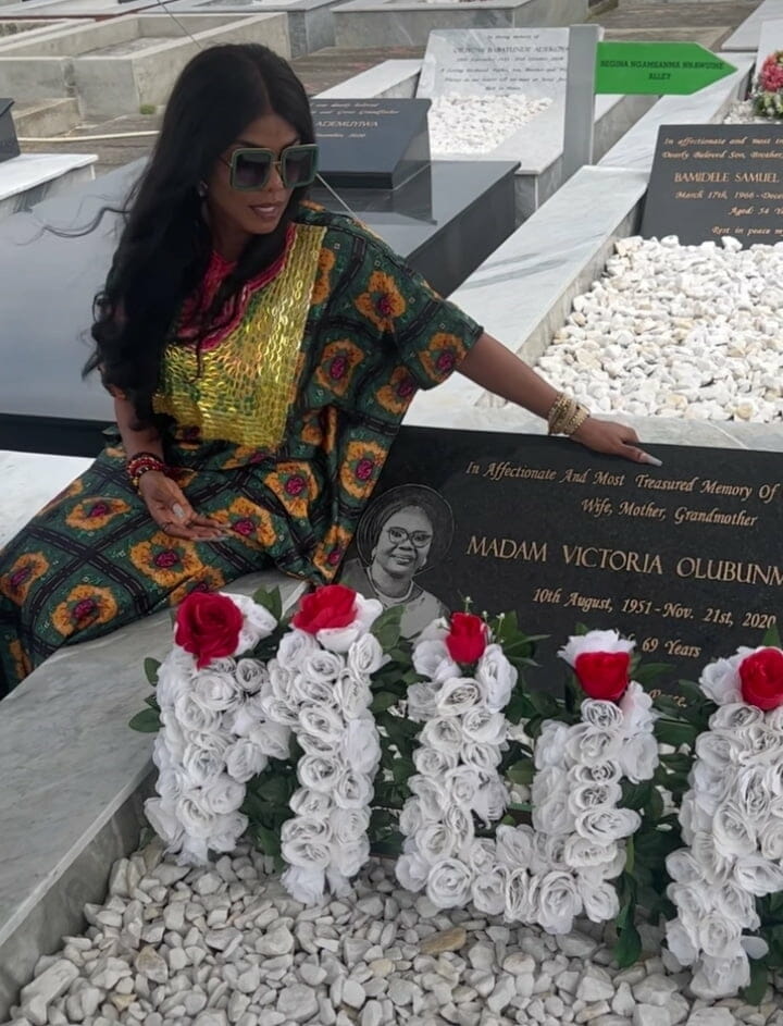 Iyabo Ojo celebrates mother's posthumous birthday