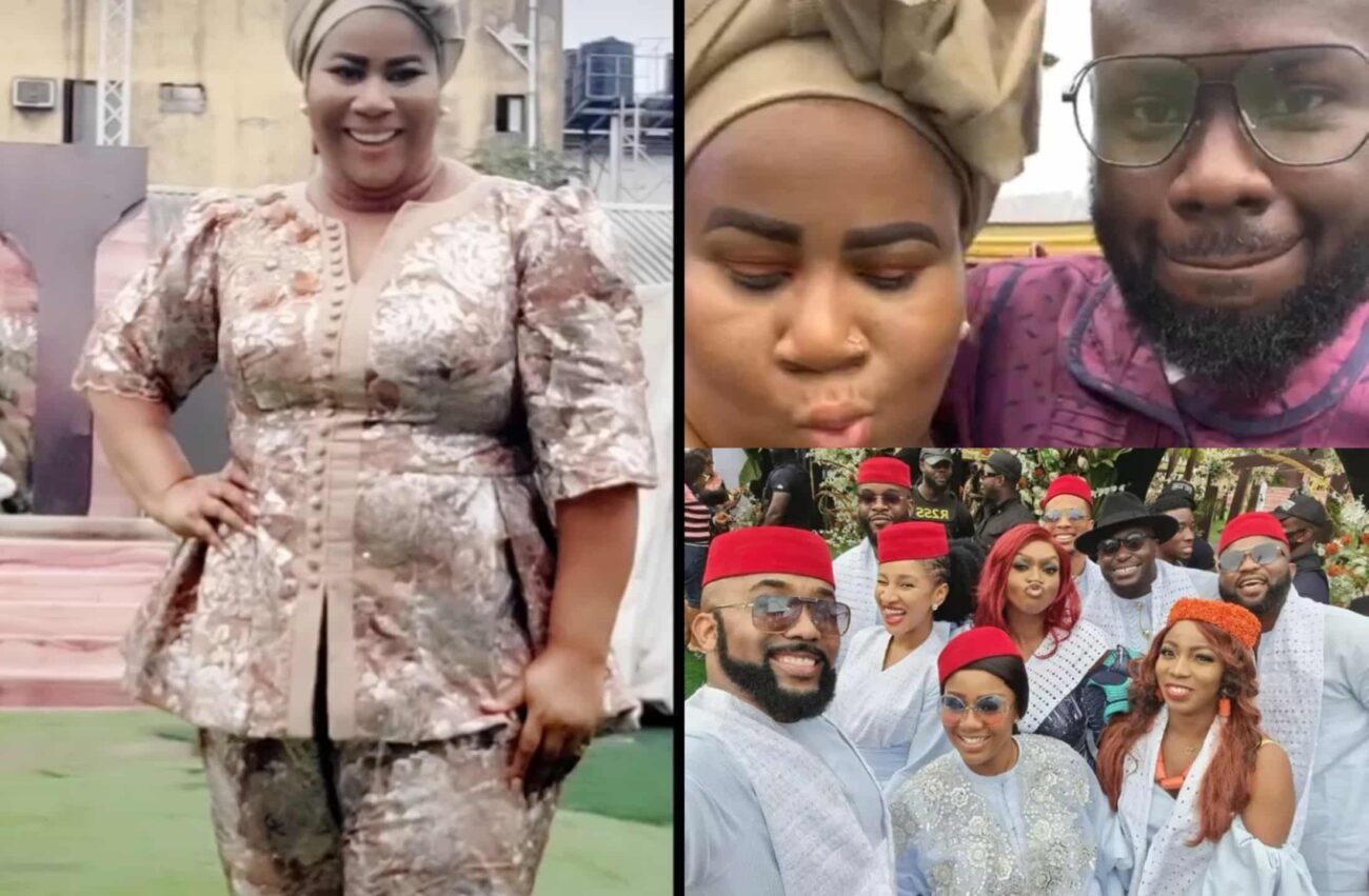 Celebrities at Mercy Chinwo's traditional marriage