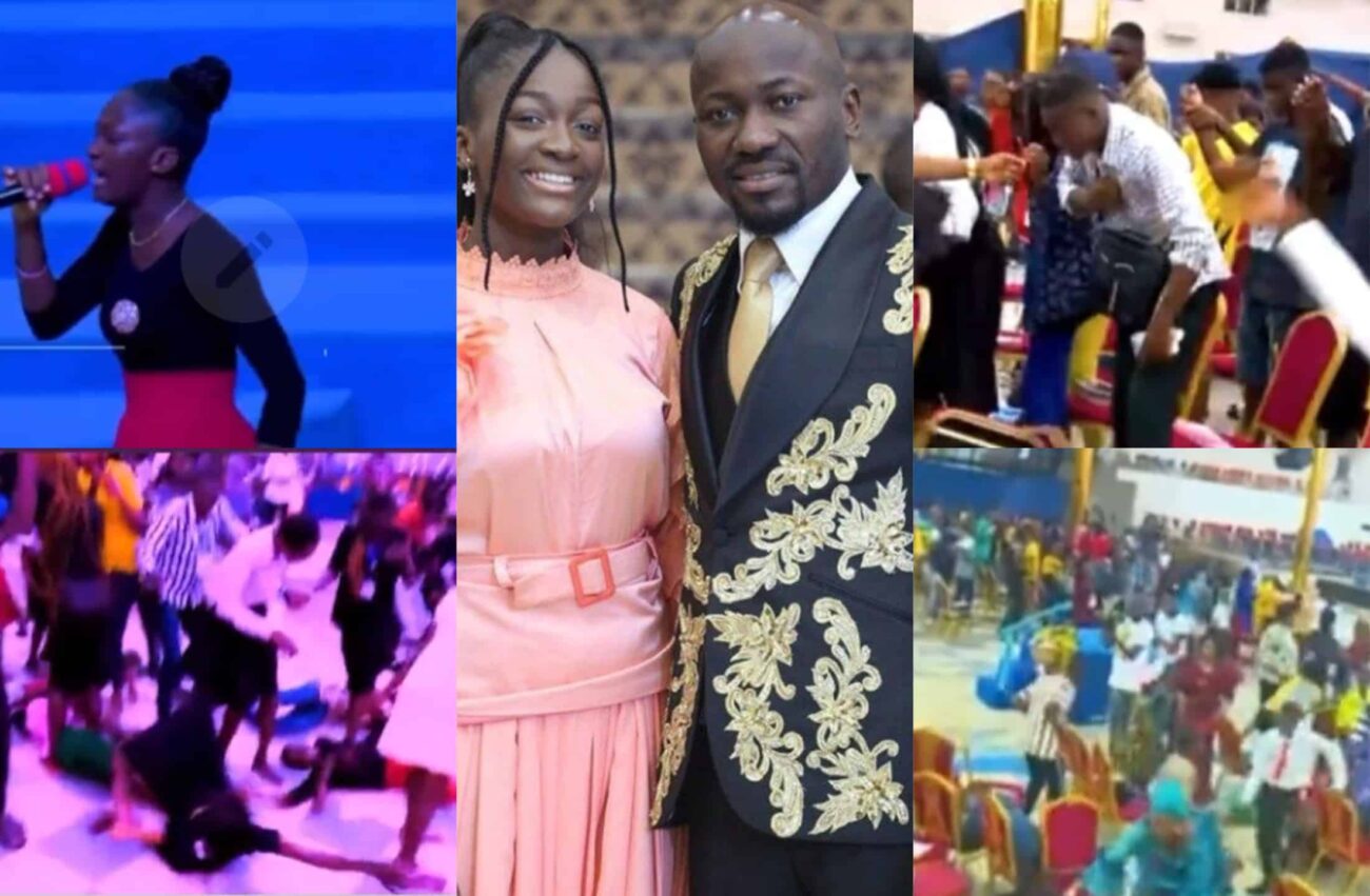 Apostle Suleman's daughter conducts deliverance