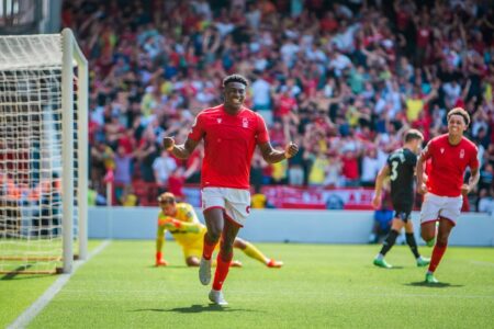 Nigeria's Awoniyi leads Nottingham Forest to victory on EPL debut