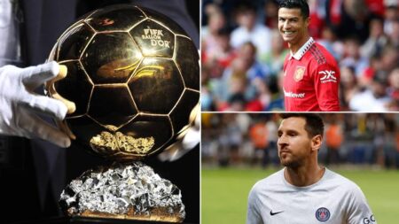 Cristiano Ronaldo was included on 2022 Ballon d'Or