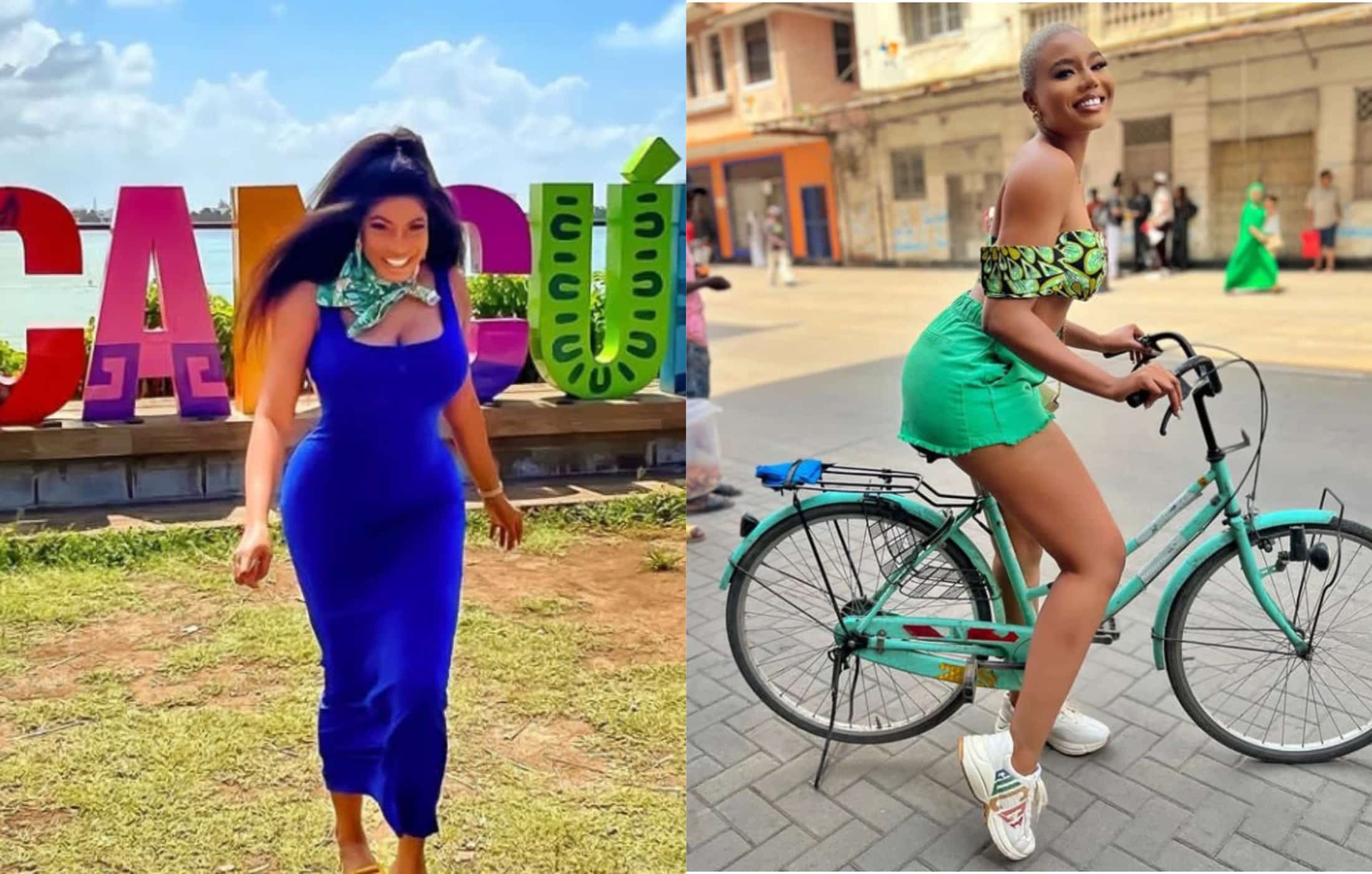 Female Nigerian Celebrities Who Took a Vacation in July 2022