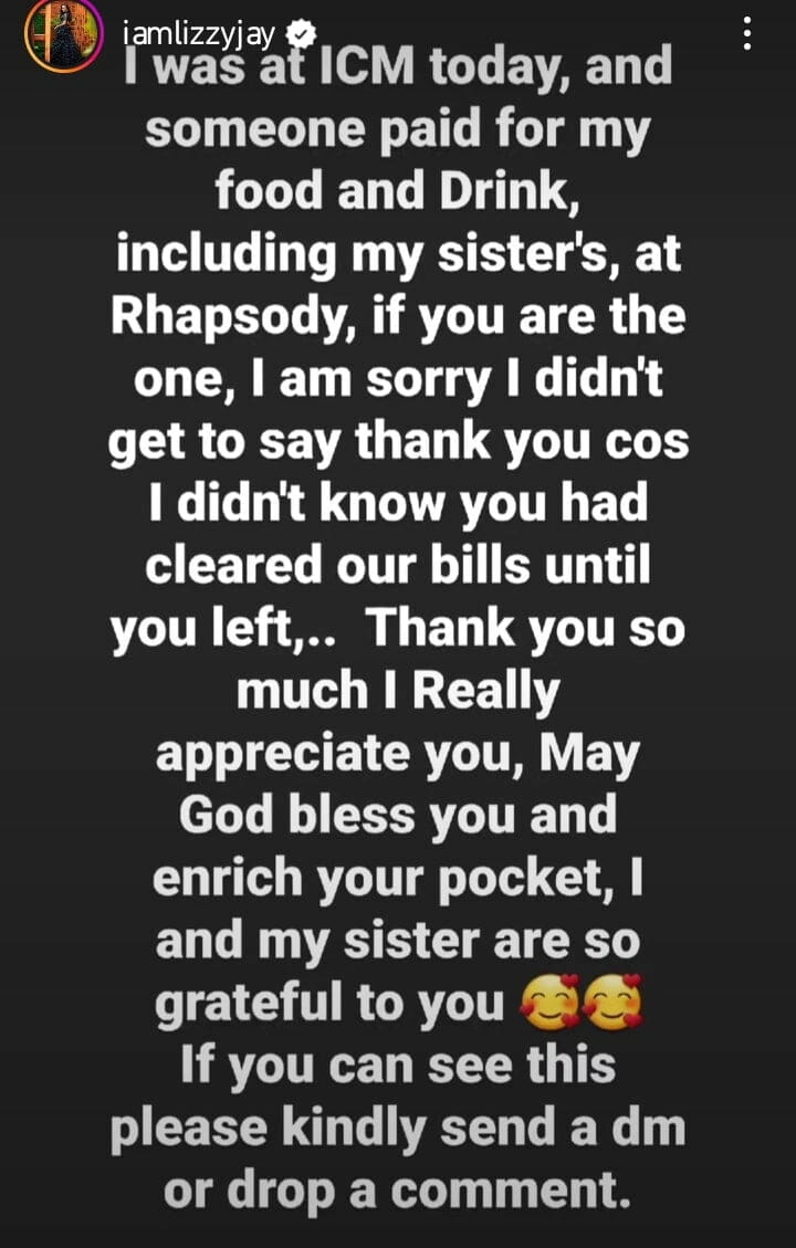 Lizzy Jay apologises to a fan