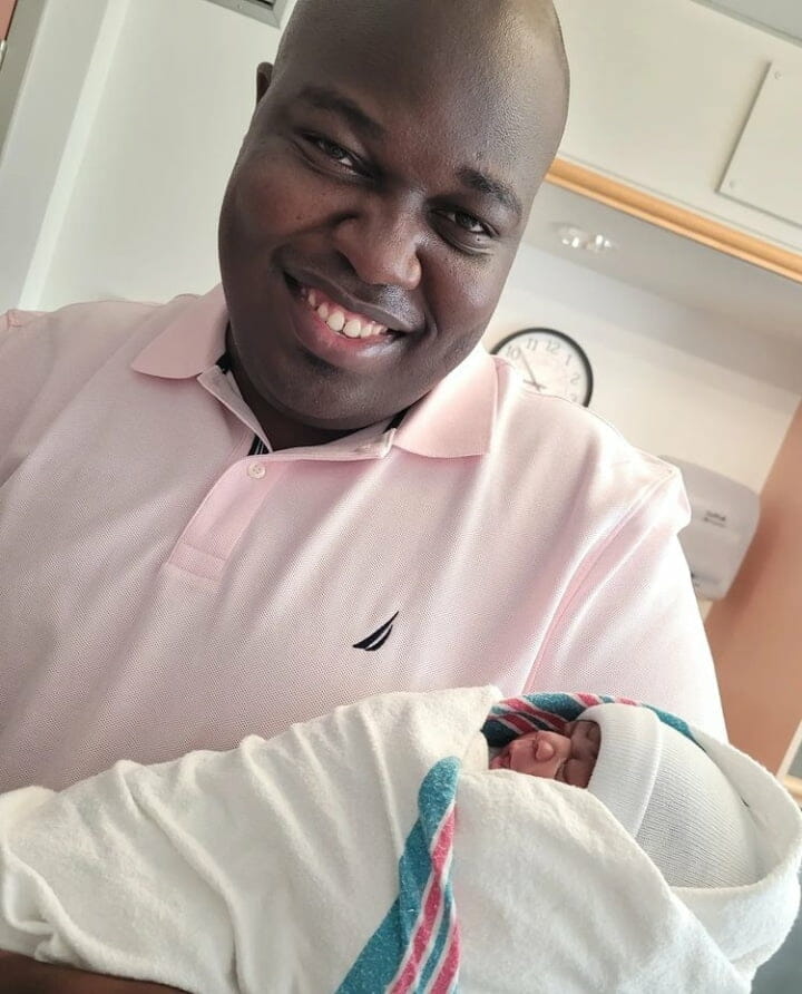 Mercy Aigbe's brother in law welcomes baby girl