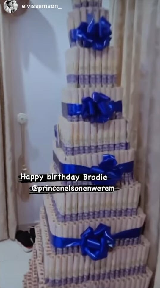 Prince Enwerem's money cake
