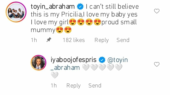 Toyin Abraham celebrates Iyabo Ojo's daughter