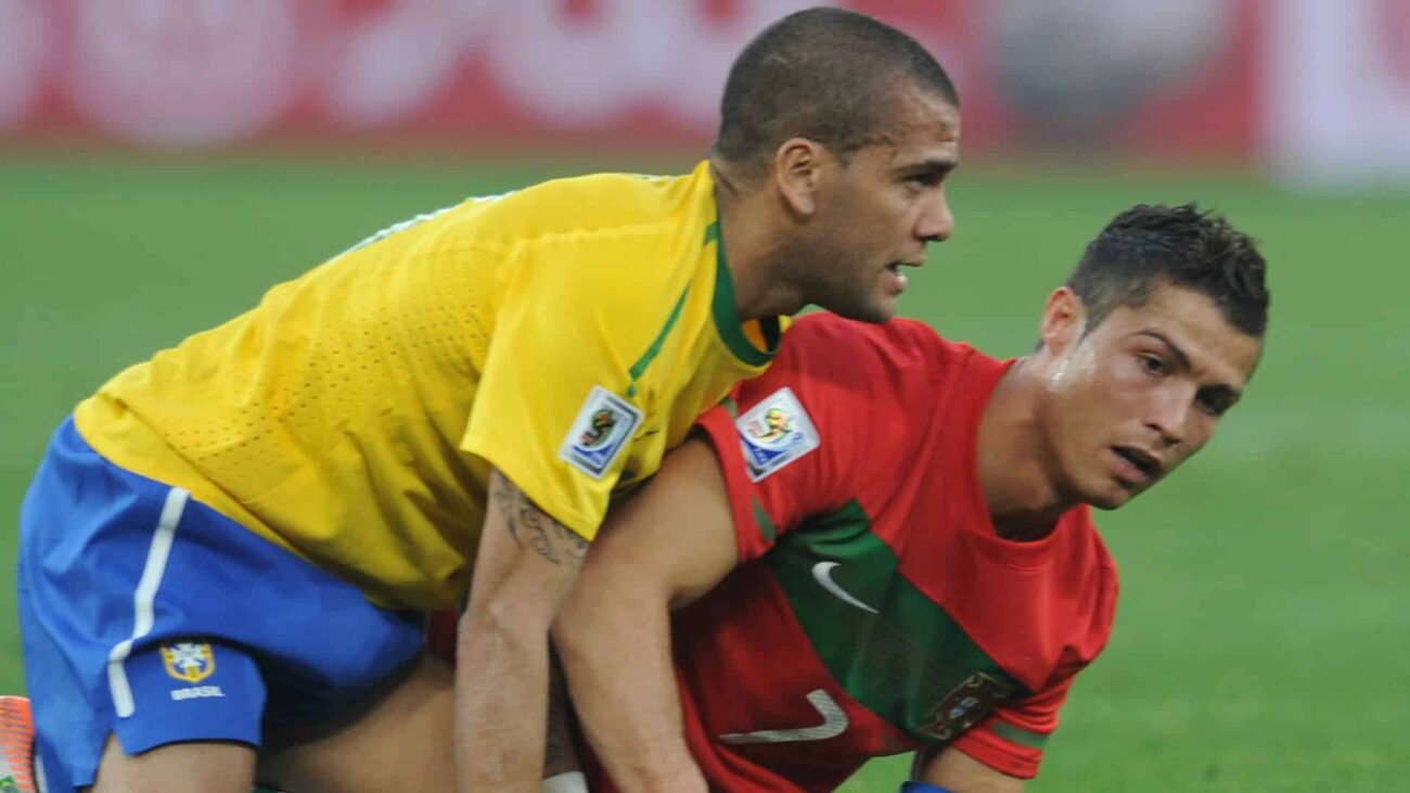 Dani Alves names Ronaldo as toughest ever opponent