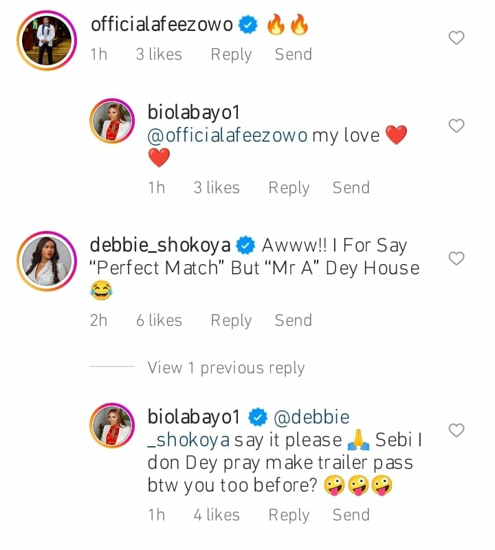 Biola Bayo and Odunlade Adekola