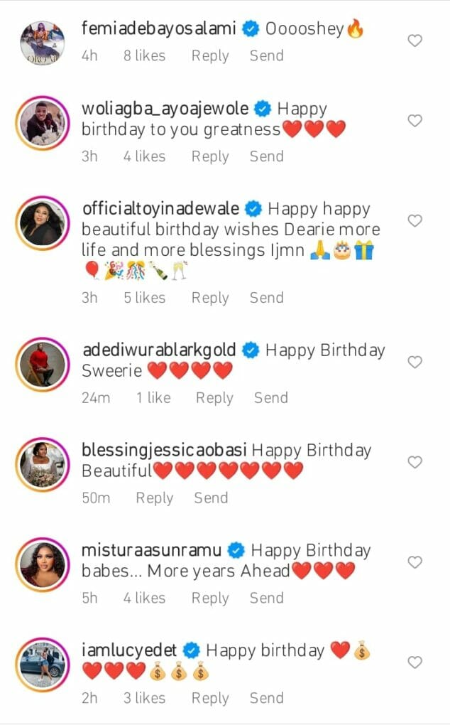 Nollywood stars celebrate Bimbo Thomas birthday
