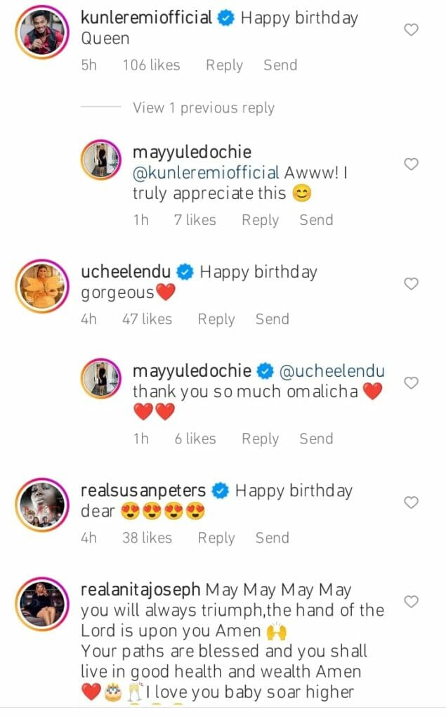Celebrities celebrate May Edochie's birthday