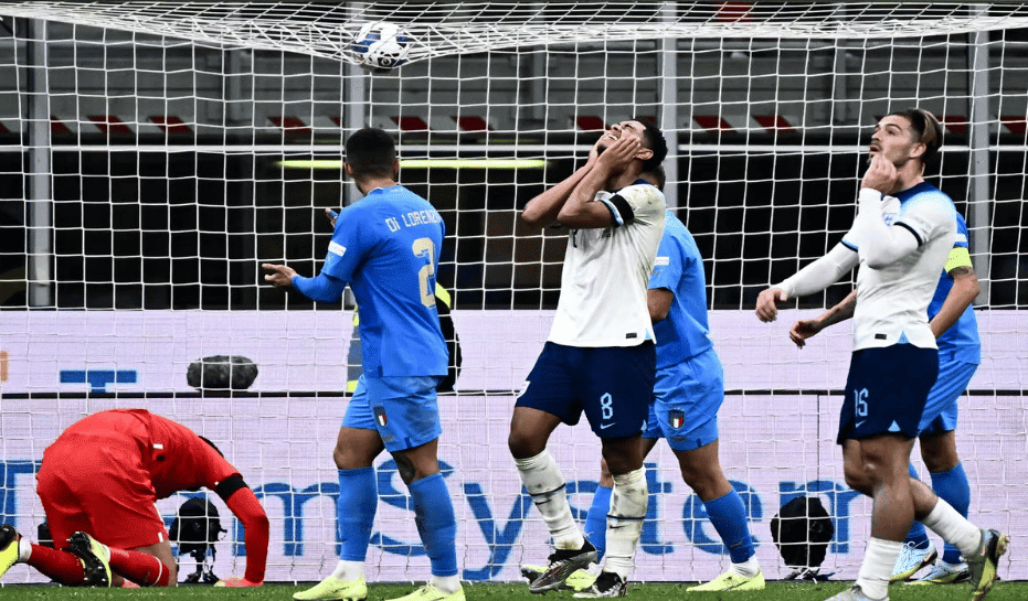 Giacomo forces three lions to relegation in Nations League defeat